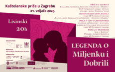 " KAŠTELANSKE PRIČE U ZAGREBU - LEGENDA O MILJENKU I DOBRILI"