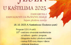 JESEN U KAŠTELIMA 2025